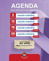 💜Acompanhe as sessões de Agosto.