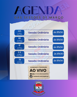 Agenda Oficial – Março | Câmara Municipal de Piên