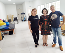 Almir Mielke e Simone Rauen visitam Centro de Fisioterapia e Sala Humanizada em Agudos