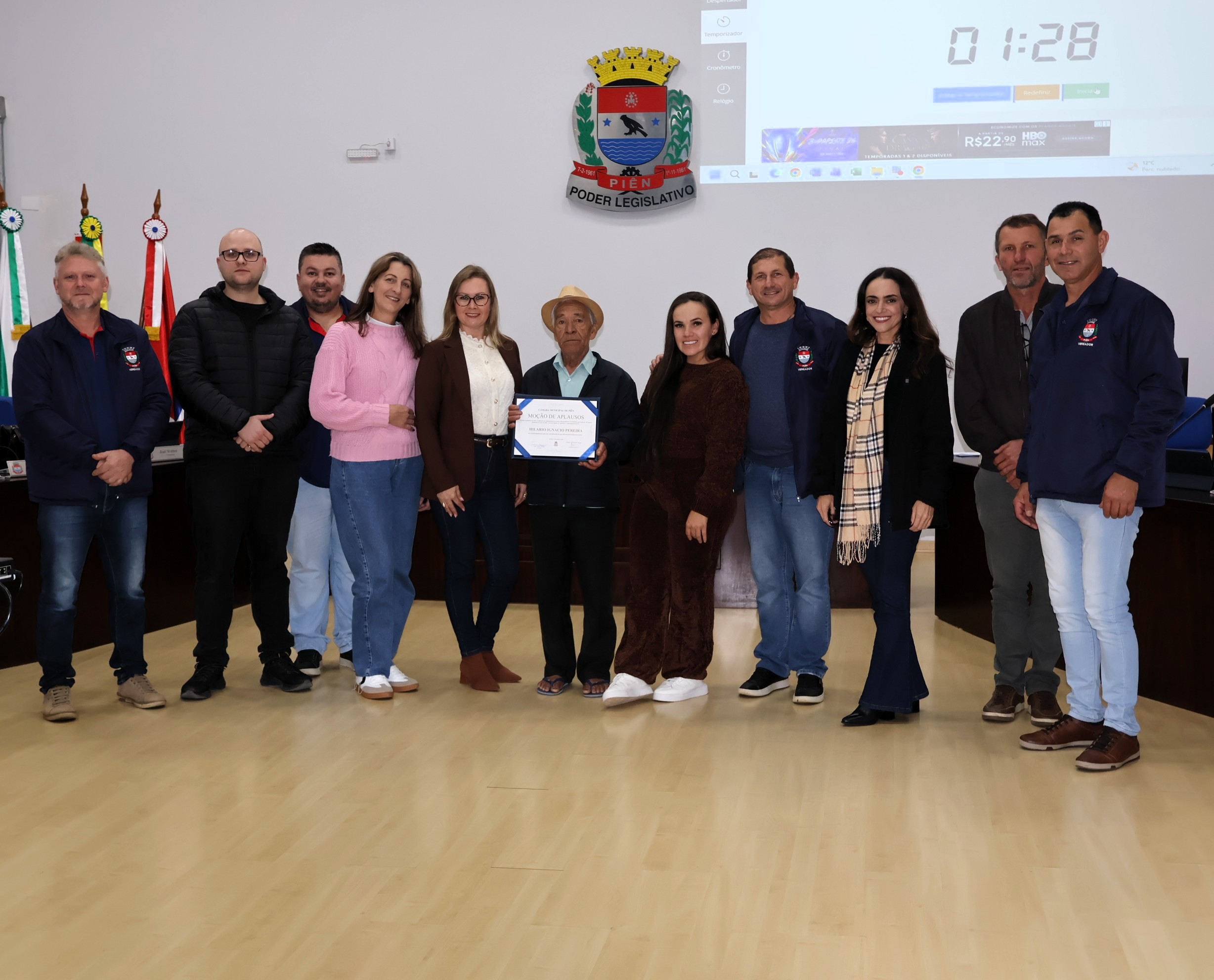 Câmara de Piên realiza 17ª Sessão 