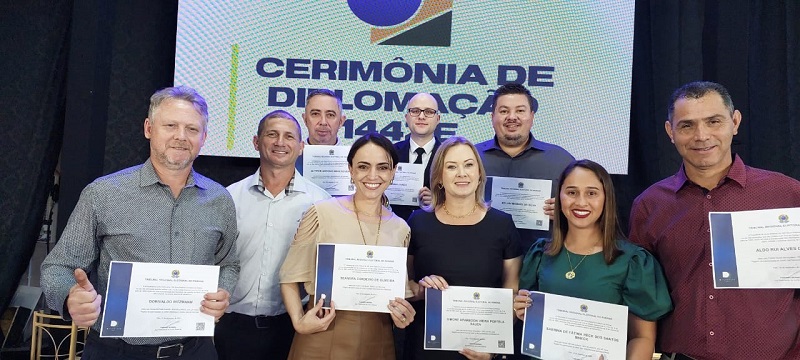 Diplomação dos vereadores eleitos para a Legislatura 2025-2028