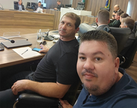 Vereadores de Piên participam de debate sobre segurança no transporte coletivo, na Assembleia Legislativa do Paraná 